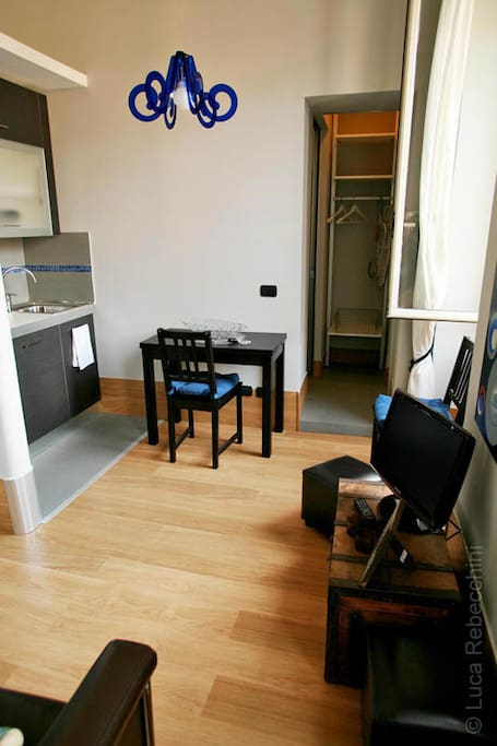 Living and dining area