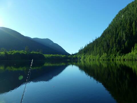 Tahsis Home on River's Edge