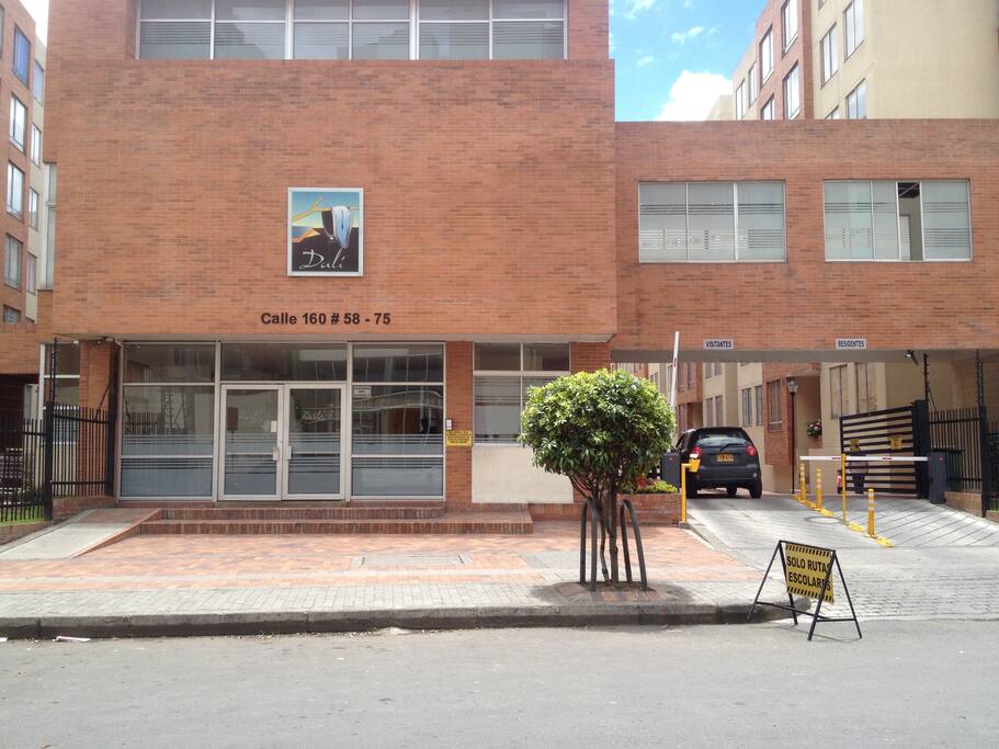 Front of the Complex