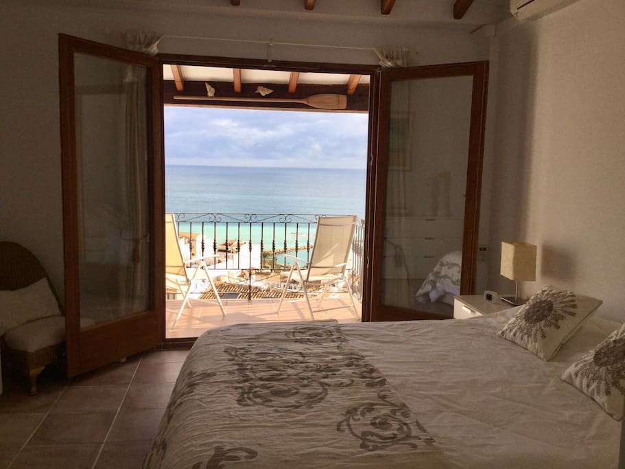 Enjoy the views from the bedroom