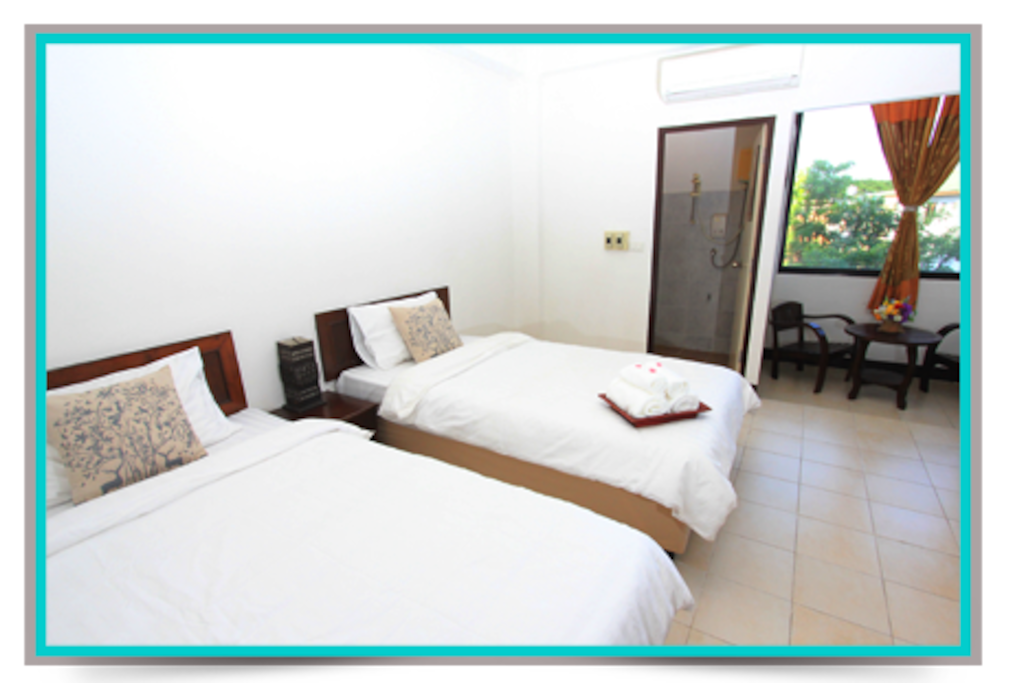 Superior Twin Bed at Inspire House
