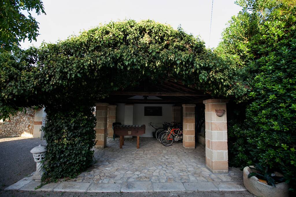 Gazebo con biliardino
