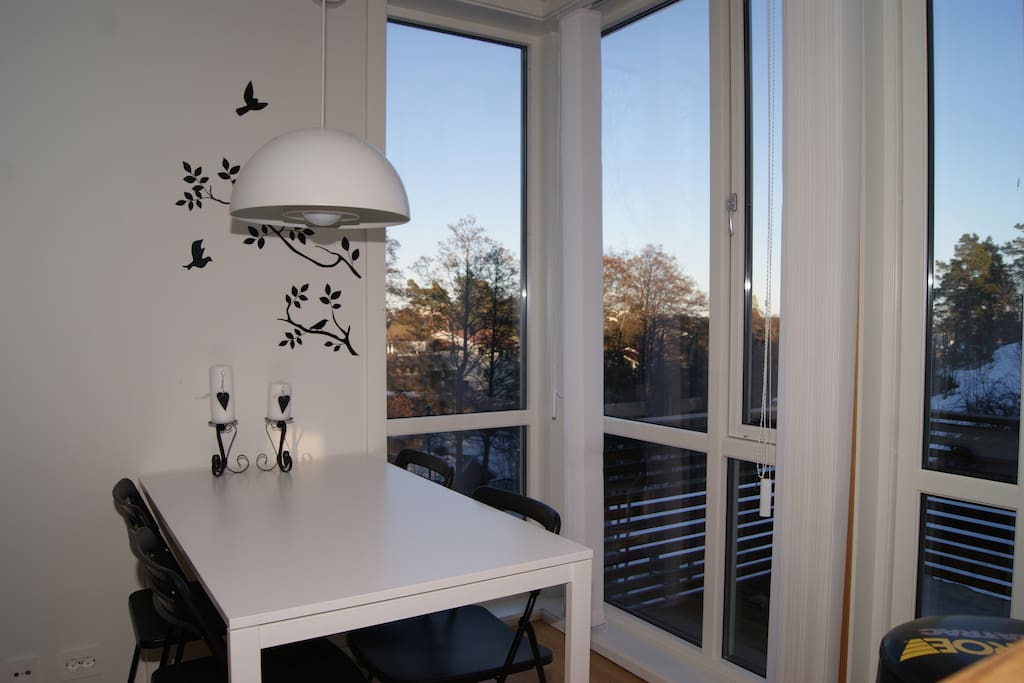 Hyggelig spiseplass