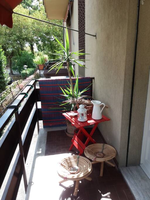 smoking area