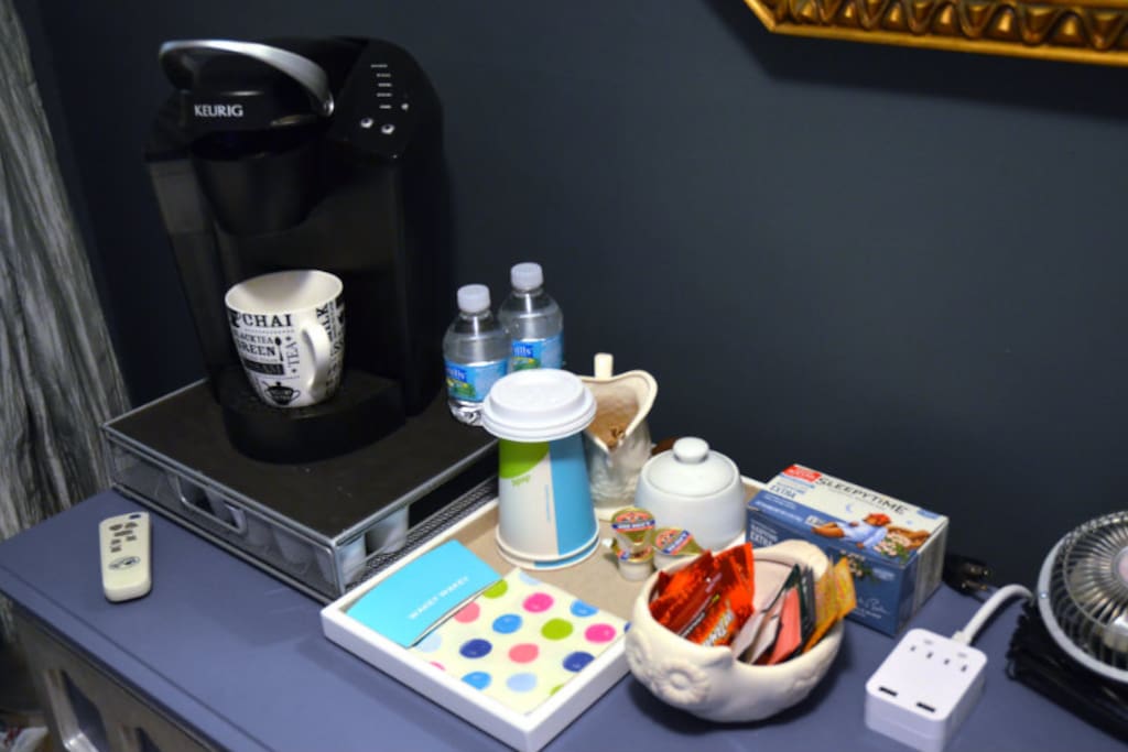 Complimentary coffee & tea