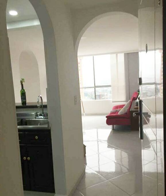 Living room .