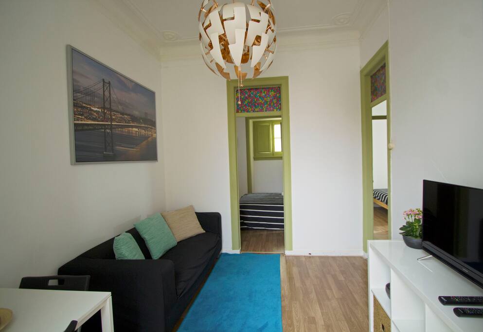 The living room