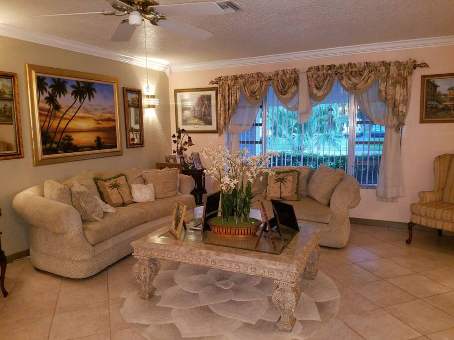 Living room space