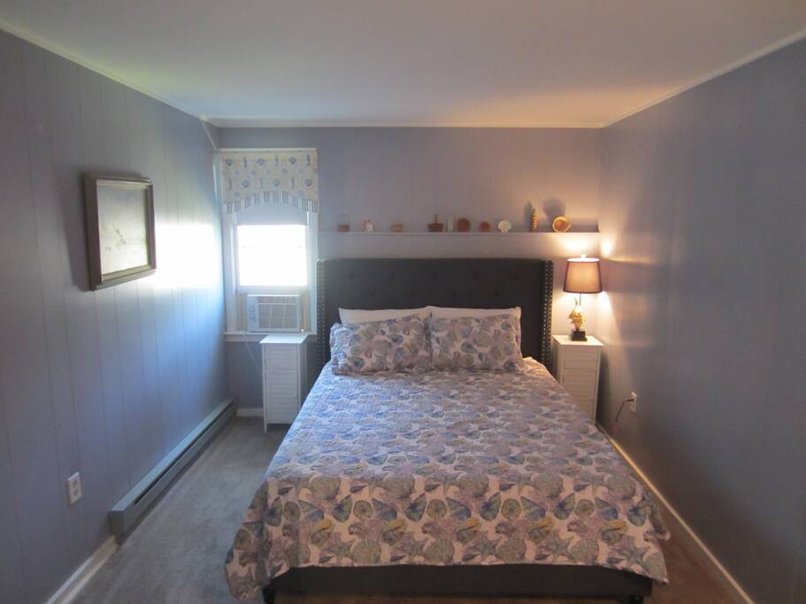 Master bedroom with AC