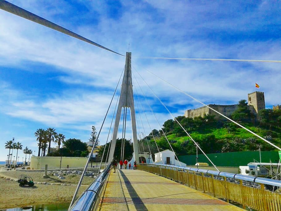 Puente y Castillo Sohail de Fuengirola a 2 min de la casa