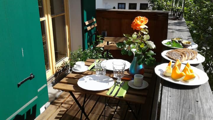 Rottach-Egern - approx. 80 sqm - bright loft near the lake