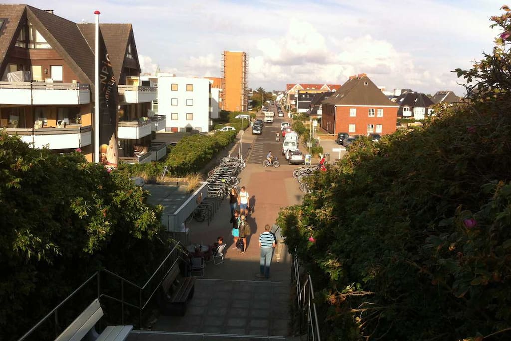 In Sichtweite... unser Haus...