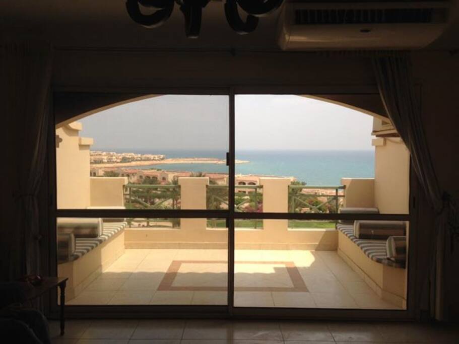 The view from the kitchen