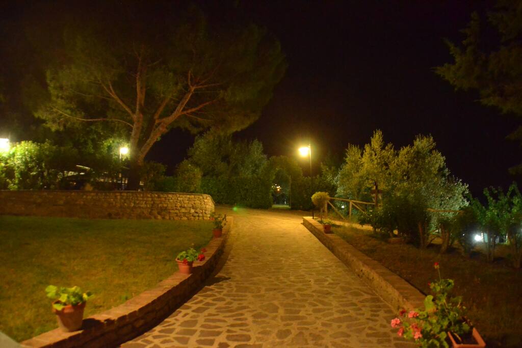 vialetto di accesso