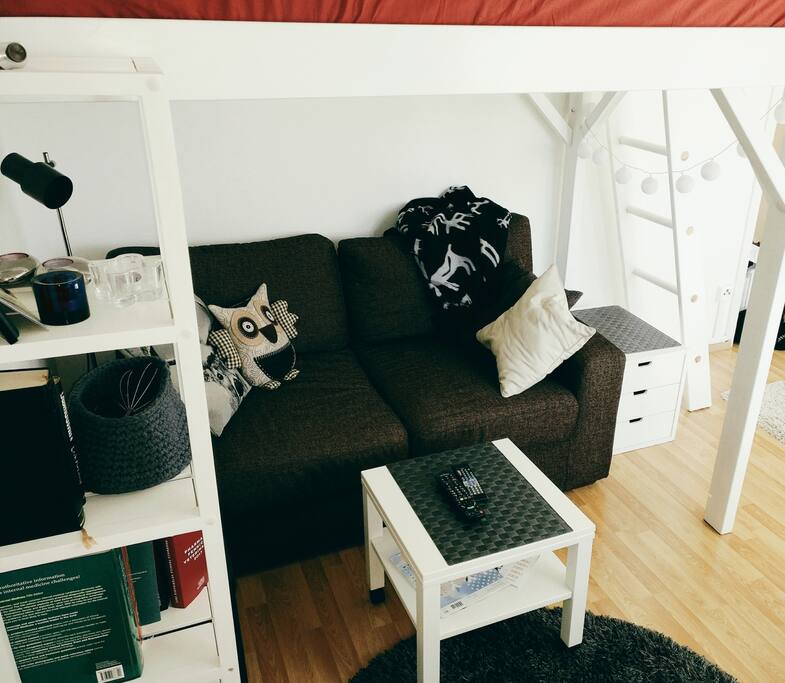 Pull out couch for two