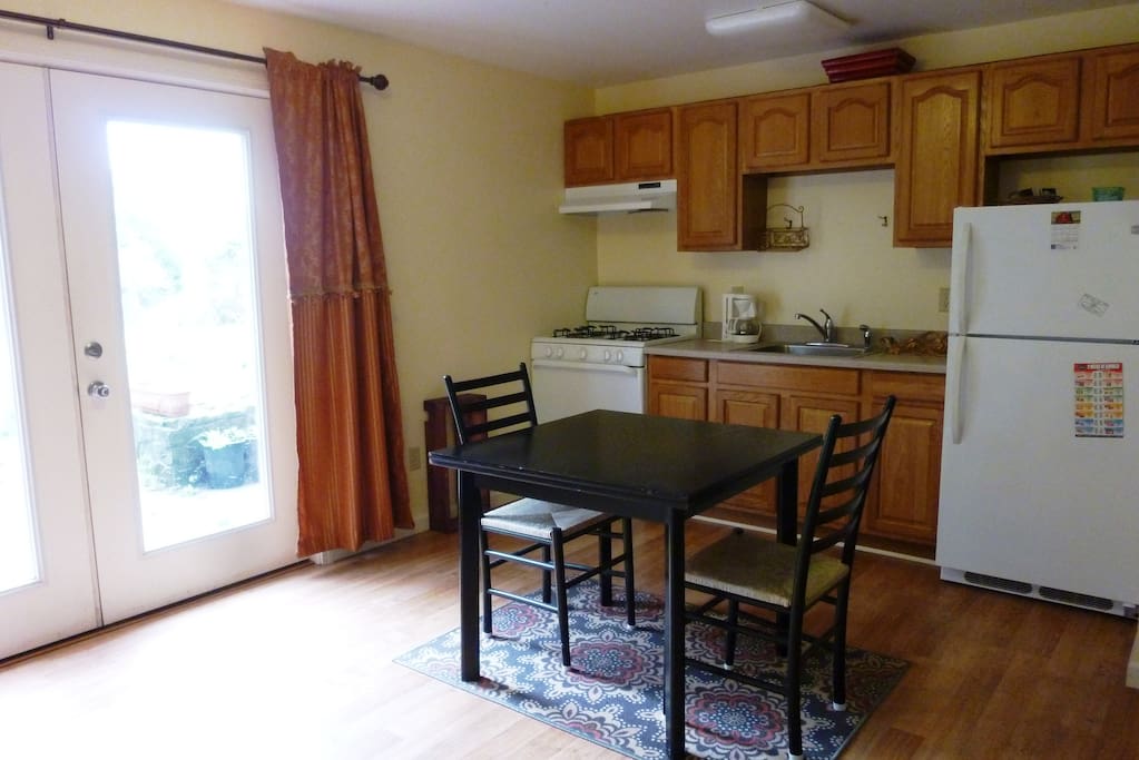 Private Kitchen with table and chairs