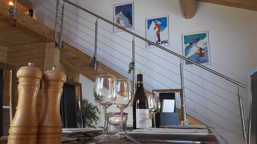 luxueux appartement duplex dans chalet (83 m2)