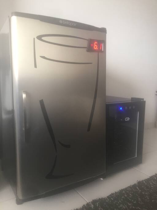 Cervejeira até -6 graus e adega eletrônica !