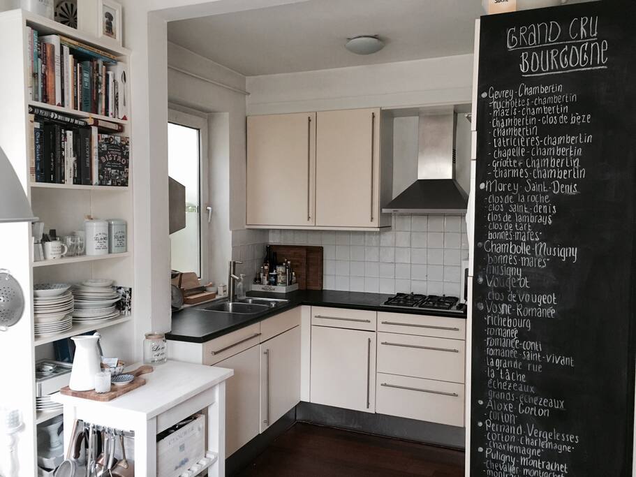 De open keuken