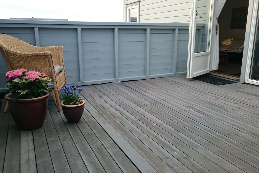 Balcony , exit from the livingroom in 3 floor