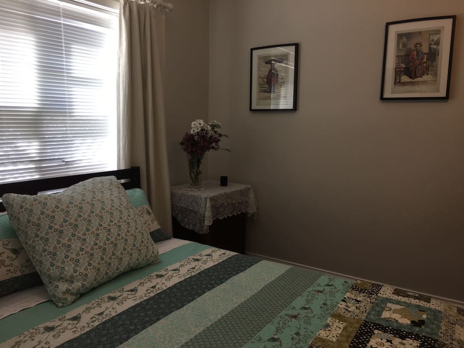 Blinds and curtains to block out light