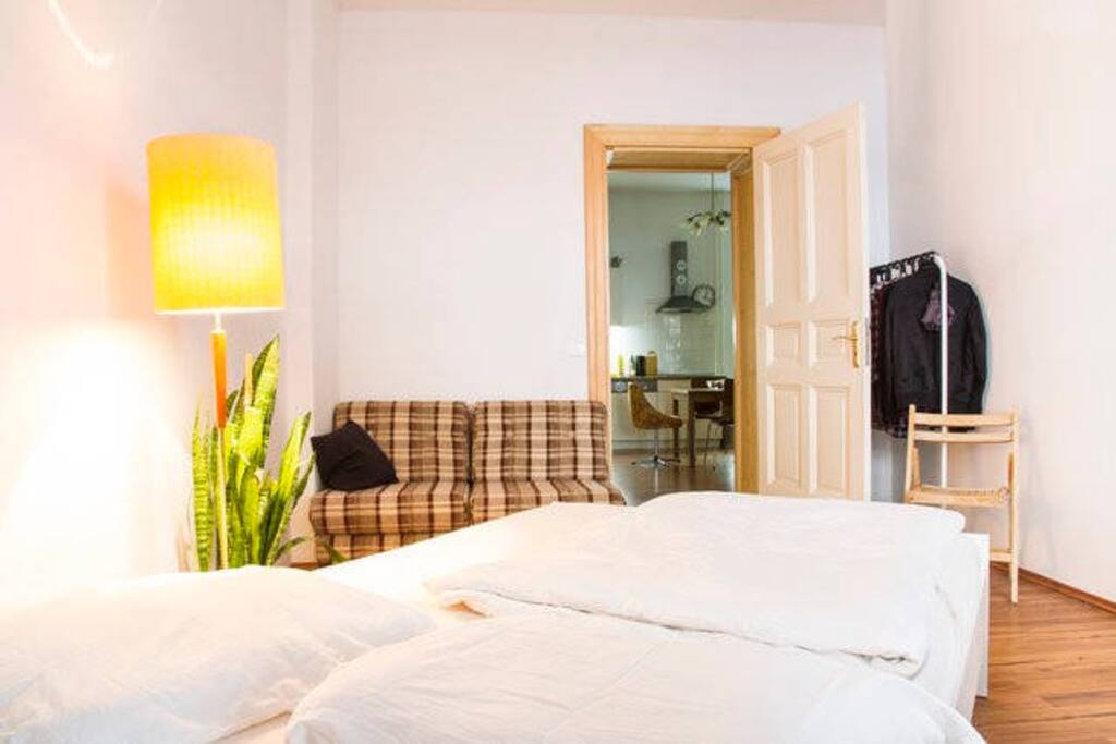 One of the front rooms