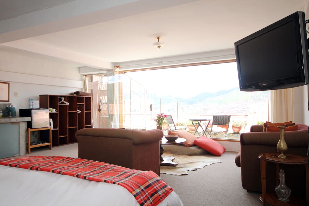 A large suite waiting for you.