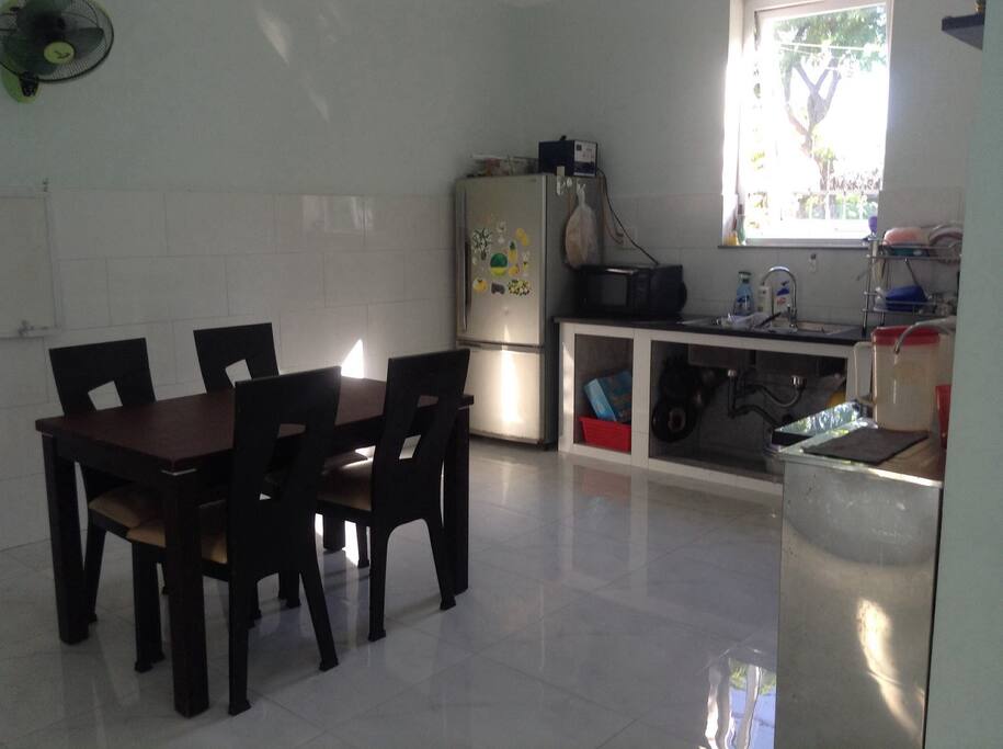 Kitchen (shared with family)
