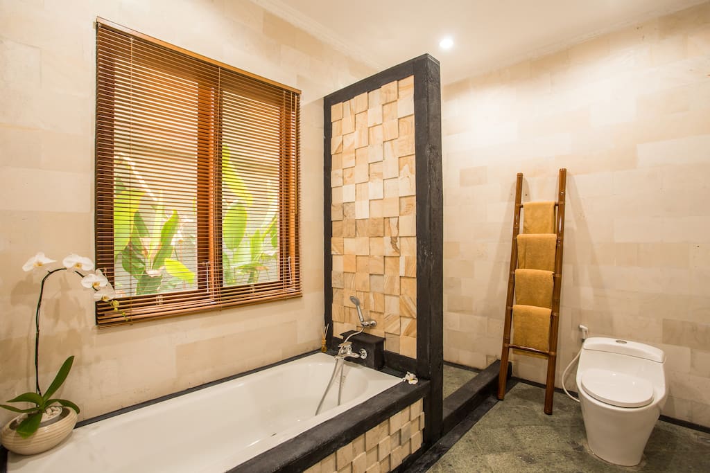 Extra large shower and bath