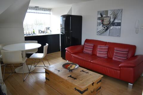 Gezellig appartement met uitzicht op het stadspark