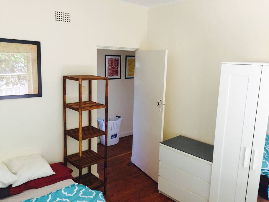 sunny spacious bedroom