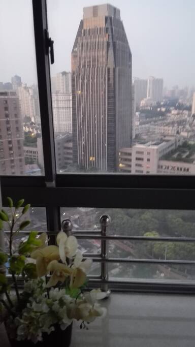 Shanghai Police headquarter building is just opposite,so 100% safety