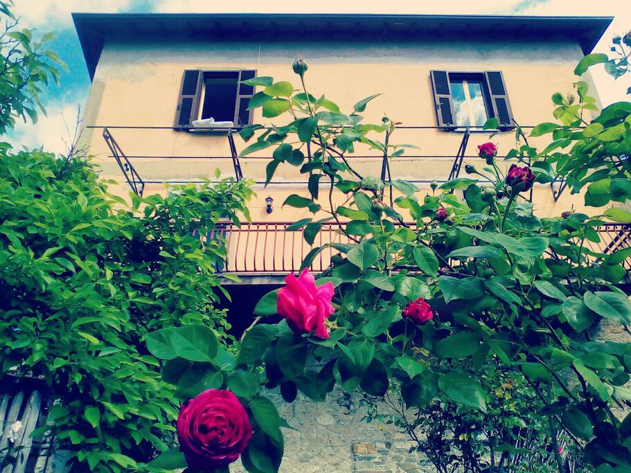 vista casa lato sud