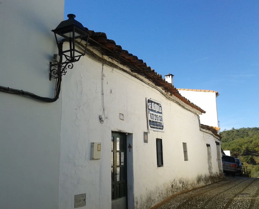 Fachada de la casa