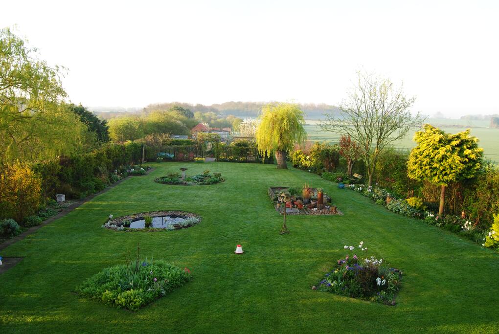 Garden & view