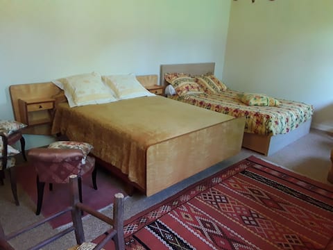 2 bedrooms, 3 double beds, 2+1.