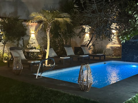 Casa Atlixco pool with heating