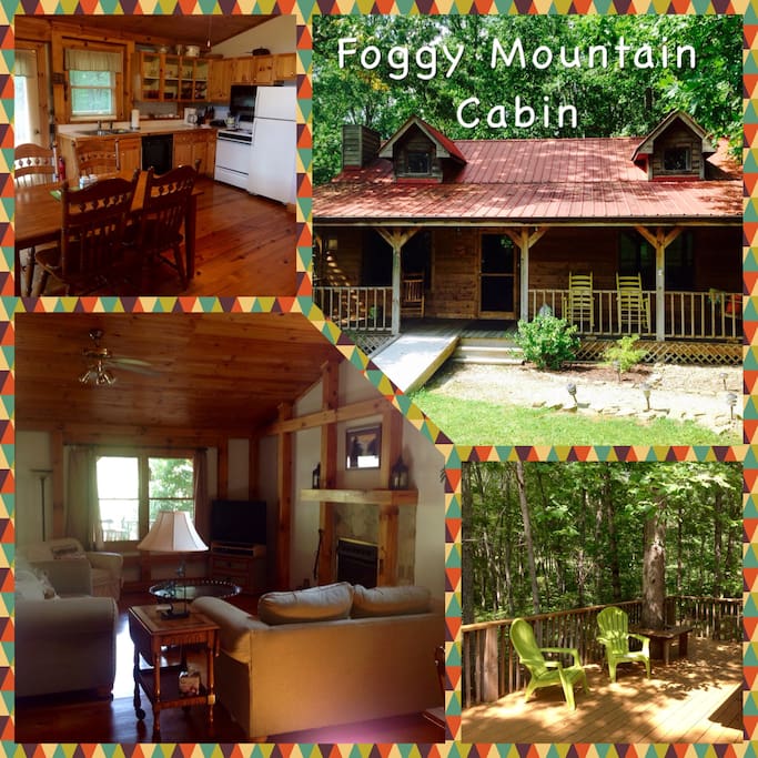 Cozy Foggy Mountain Cabin at Fall Creek Falls