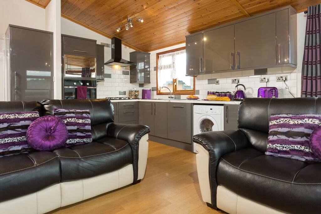 Open plan living area
