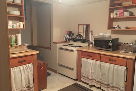 In-law apt.  with all the amenities of Home.