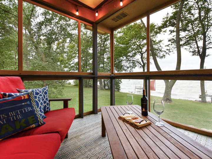 MilleLacs Lakeside Getaway-SAUNA-Hot Tub-Fish