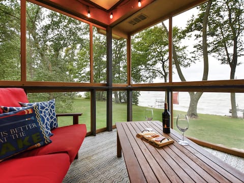 MilleLacs Lakeside Getaway-SAUNA-Hot Tub-Fish