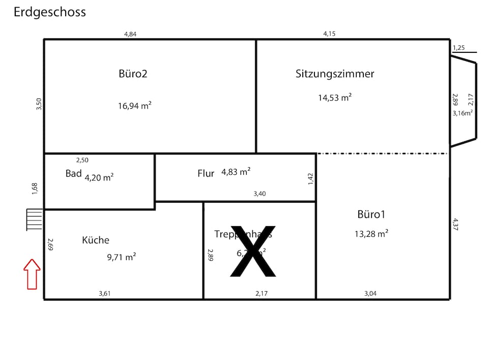 Rooms of appartement