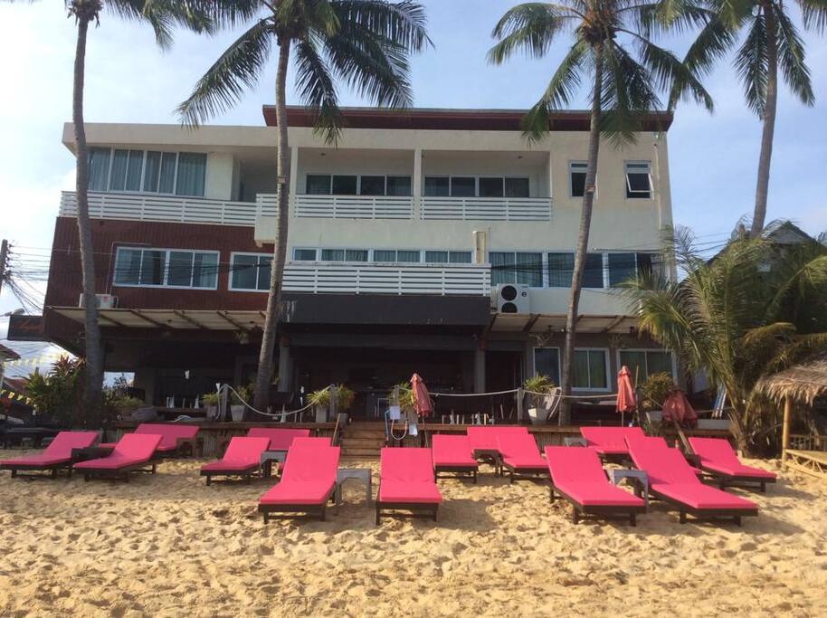 Plage privée