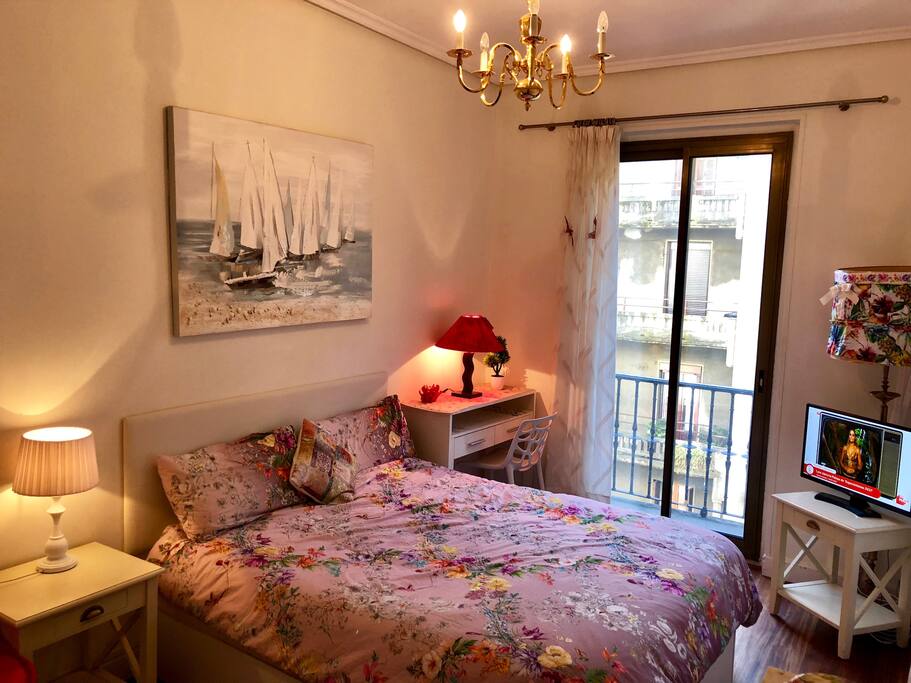 Room 1 with private balcony