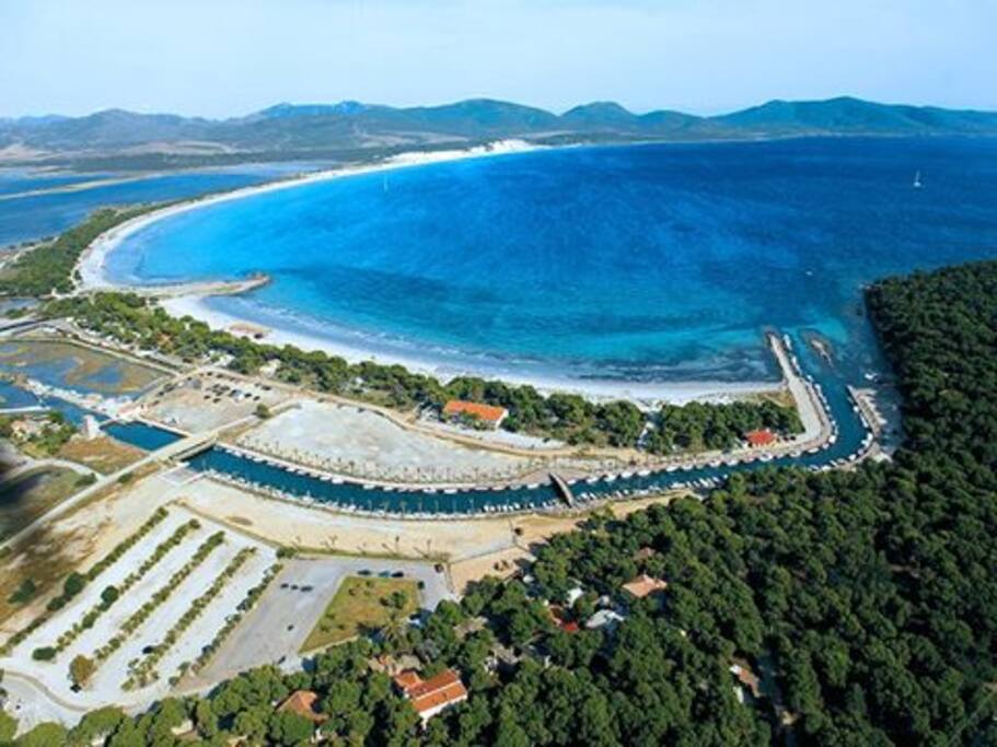 Panoramica Porto pino