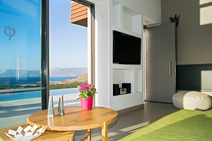2 bedroom villa – Panoramic Ocean view near Balos gallery image 4
