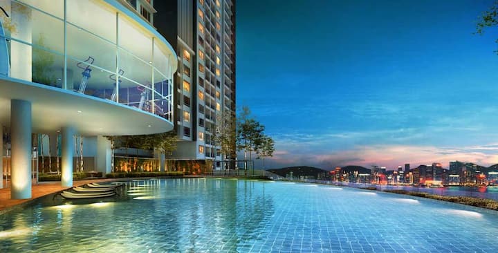 Woodsbury Family Suites 7722 @ butterworth, penang