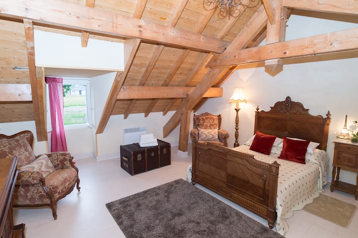 ベッドルーム6、面積25 m 2 -ツインベッド