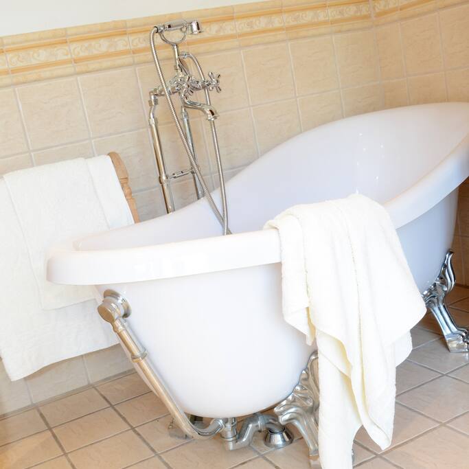 large luxury bath in the master en-suite